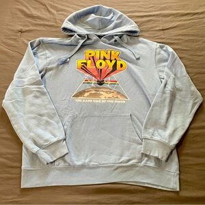 Pink Floyd blue hoodie sz Large